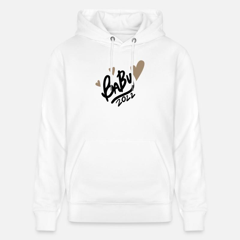 Bébé 2022 - Nouveau-né 2022 - Sweat à capuche bio CRUISER Stanley/Stella Unisexe - blanc