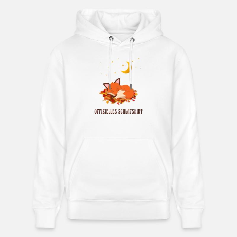 Chemise de nuit officielle Fox - Sweat à capuche bio CRUISER Stanley/Stella Unisexe - blanc