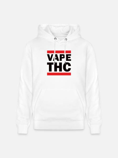 Vape THC - Stanley/Stella CRUISER Unisex Organic Hoodie - white