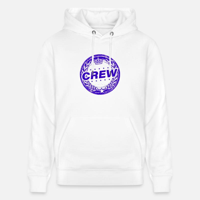 Membre d’équipage - Sweat à capuche bio CRUISER Stanley/Stella Unisexe - blanc