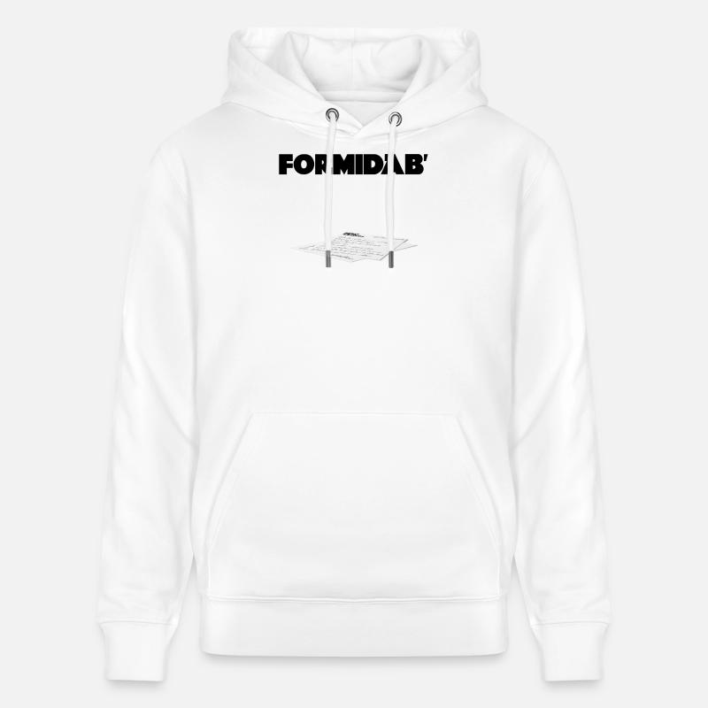 Formidab' - Sweat à capuche bio CRUISER Stanley/Stella Unisexe - blanc