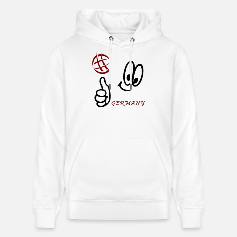 Handball 2023 - Sweat à capuche bio CRUISER Stanley/Stella Unisexe - blanc