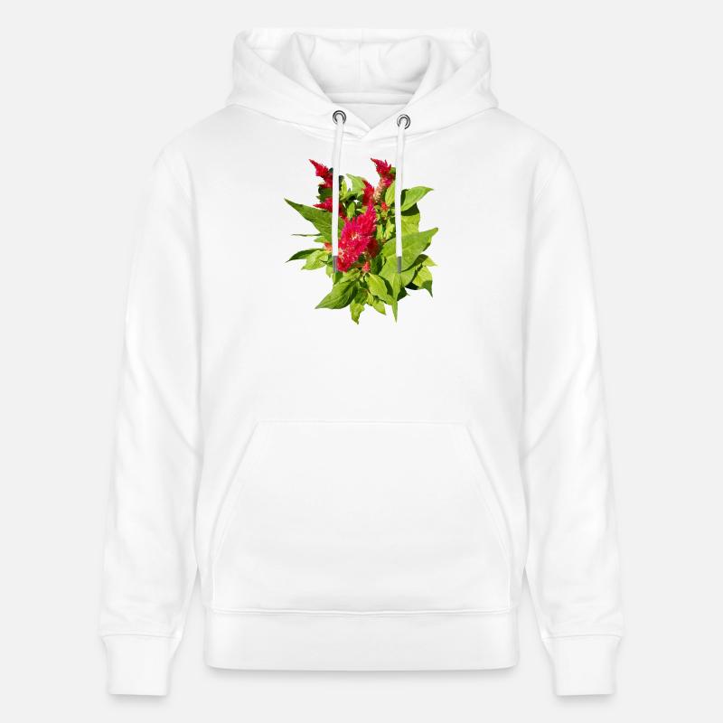 CÉLOSIA ROUGE - Sweat à capuche bio CRUISER Stanley/Stella Unisexe - blanc