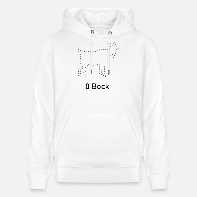 Null Bock - Stanley/Stella Unisex Bio-Hoodie CRUISER  - Weiß