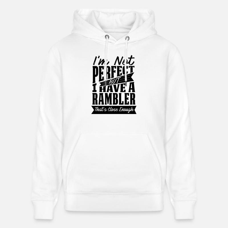 PERFEKT MIT RAMBLER CAR - Stanley/Stella Unisex Bio-Hoodie CRUISER  - Weiß