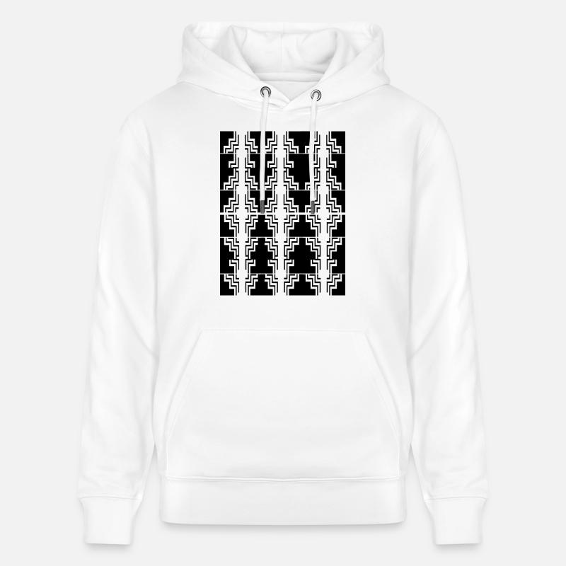 Structure - Sweat à capuche bio CRUISER Stanley/Stella Unisexe - blanc