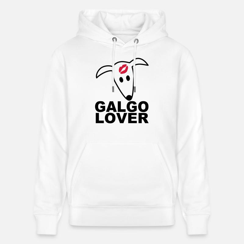 Galgolover - Stanley/Stella Unisex Bio-Hoodie CRUISER - Weiß
