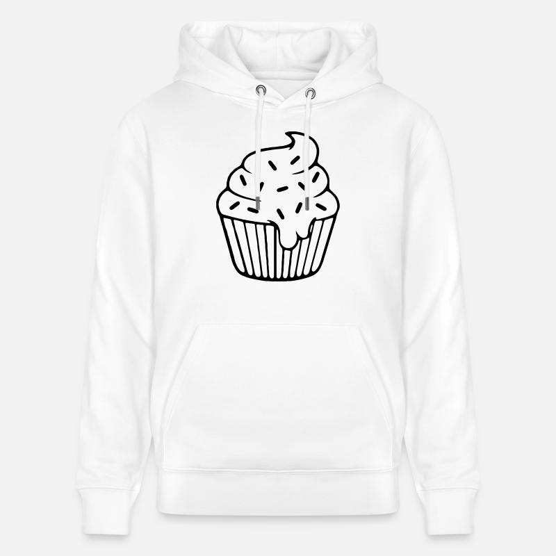 Cupcake - Sweat à capuche bio CRUISER Stanley/Stella Unisexe - blanc