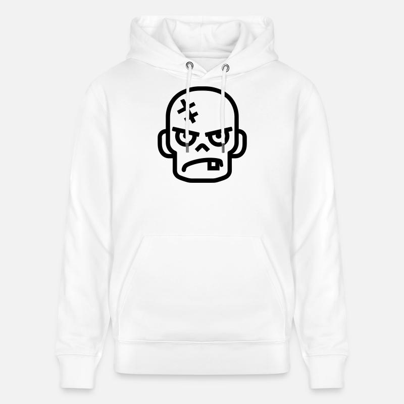 zombie - Sweat à capuche bio CRUISER Stanley/Stella Unisexe - blanc