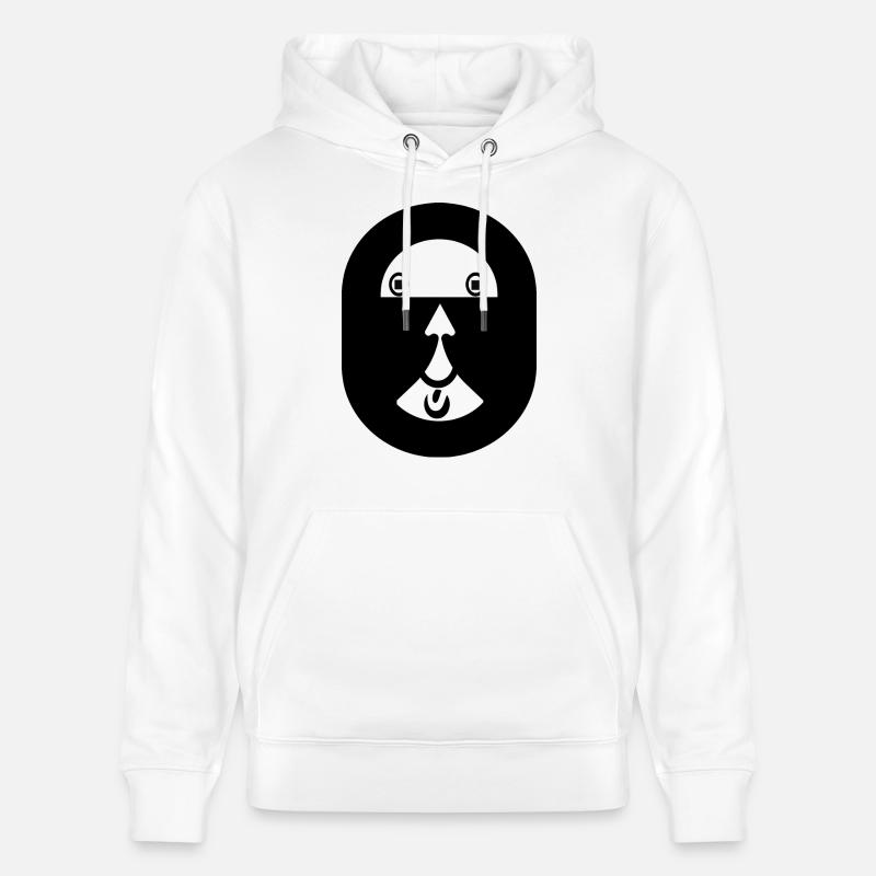 accroche-regard - Sweat à capuche bio CRUISER Stanley/Stella Unisexe - blanc