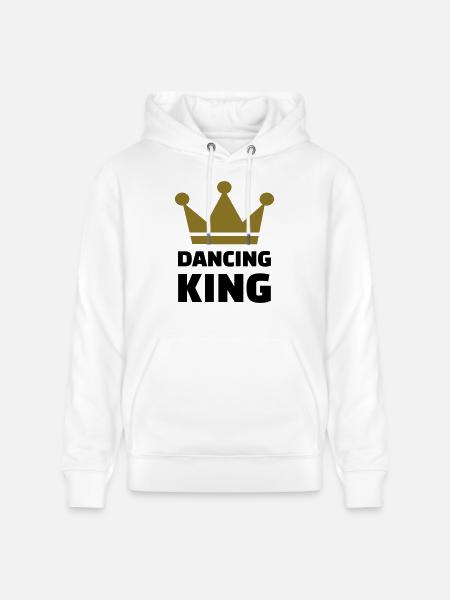 Dancing King - Sweat à capuche bio CRUISER Stanley/Stella Unisexe - blanc
