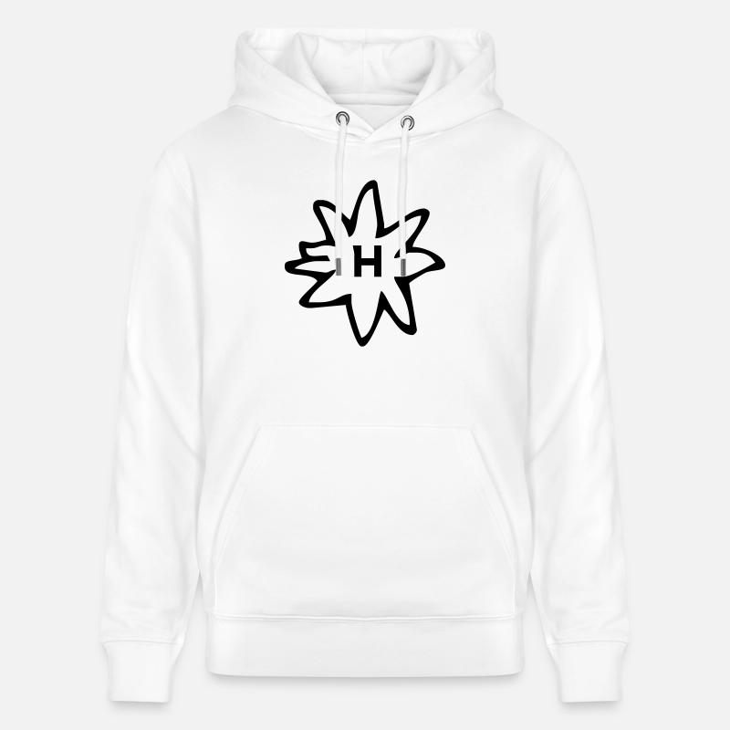 2541614 11268376 haflinger - Sweat à capuche bio CRUISER Stanley/Stella Unisexe - blanc