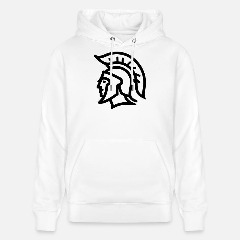 Spartanisch - Stanley/Stella Unisex Bio-Hoodie CRUISER  - Weiß