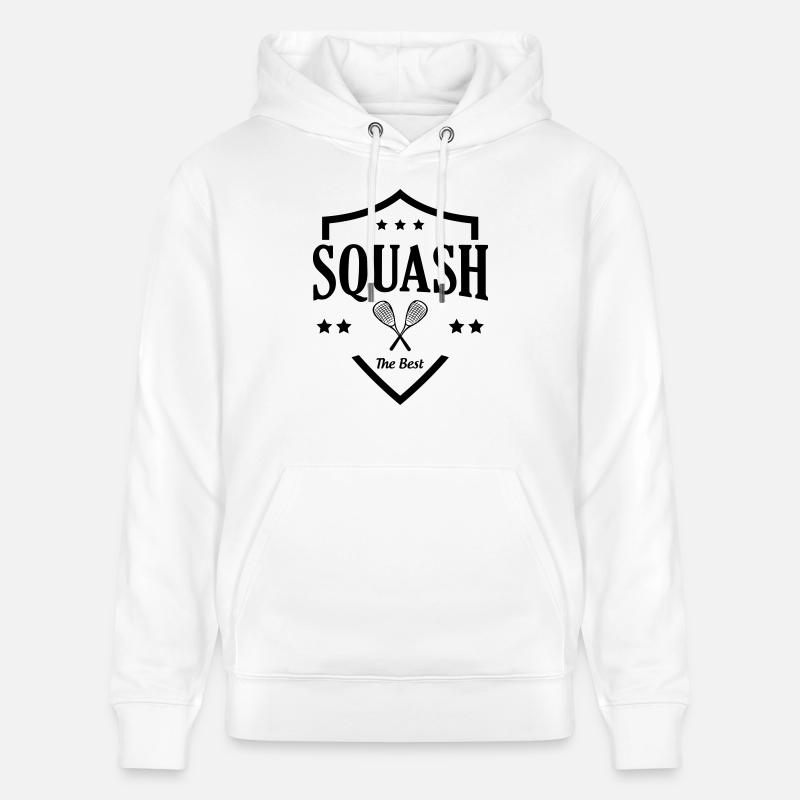 Squash / Sport - Sweat à capuche bio CRUISER Stanley/Stella Unisexe - blanc
