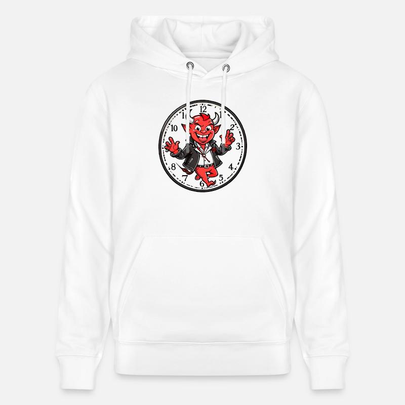 Roter Teufel - Stanley/Stella Unisex Bio-Hoodie CRUISER  - Weiß