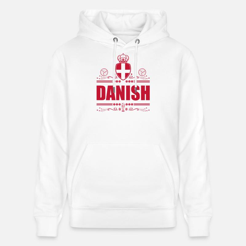 DANOIS - DANEMARK - Sweat à capuche bio CRUISER Stanley/Stella Unisexe - blanc