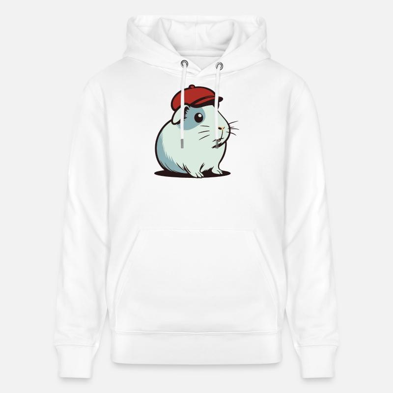 Cobaye - Sweat à capuche bio CRUISER Stanley/Stella Unisexe - blanc