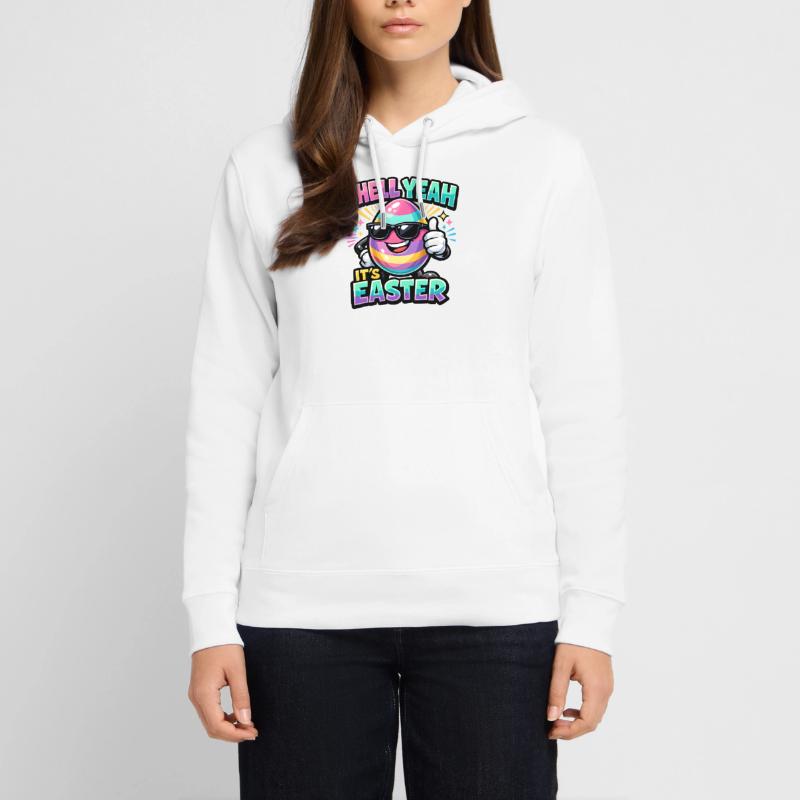 Shell Yeah It's Easter Ostern Spruch Hell yeah Stanley/Stella Unisex Bio-Hoodie CRUISER 