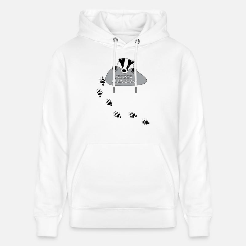 petites Frechdachs harcèlent effronté piste - Sweat à capuche bio CRUISER Stanley/Stella Unisexe - blanc