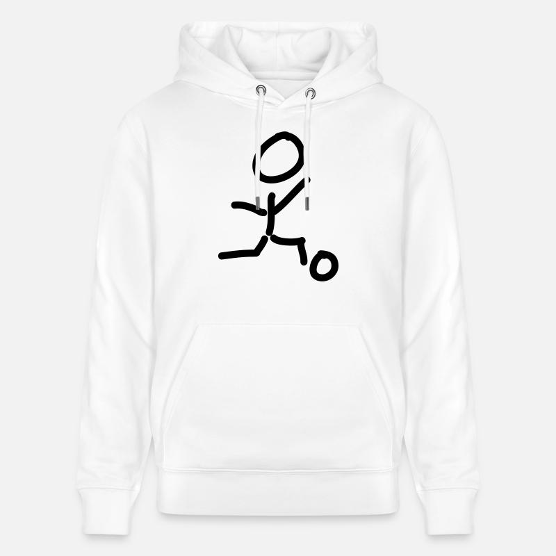 fußball - Stanley/Stella Unisex Bio-Hoodie CRUISER - Weiß