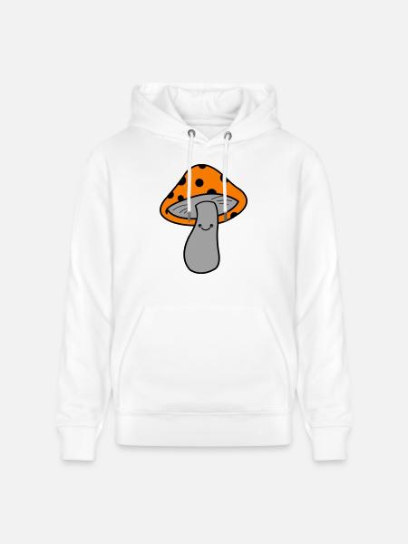 Pilz Mushroom - Stanley/Stella Unisex Bio-Hoodie CRUISER - Weiß