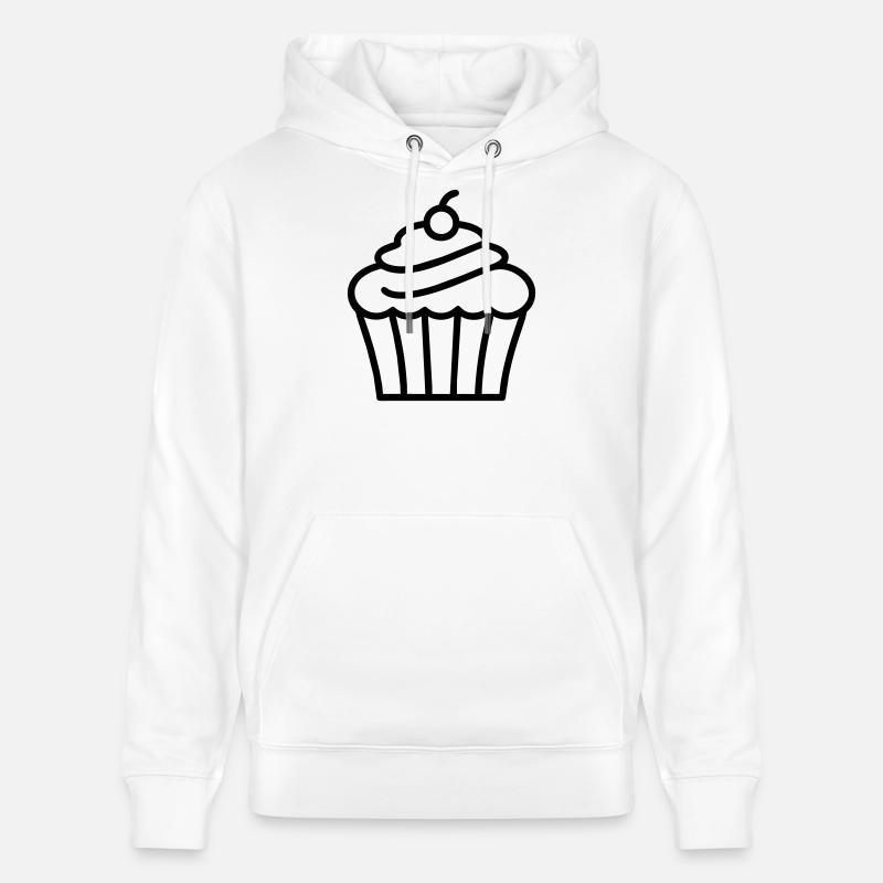 Cupcake - Sweat à capuche bio CRUISER Stanley/Stella Unisexe - blanc