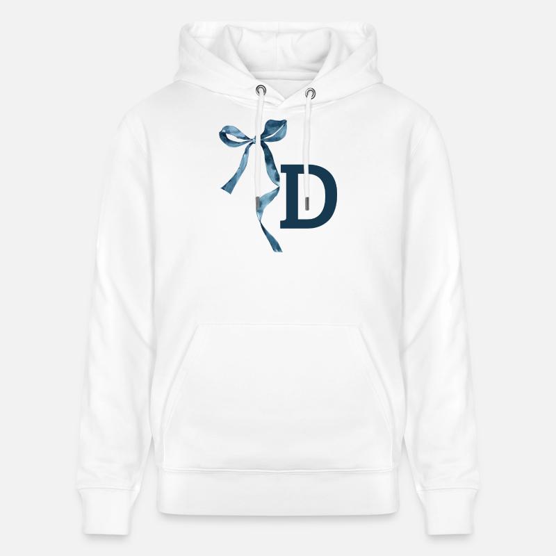 Monogramme d idée cadeau  - Sweat à capuche bio CRUISER Stanley/Stella Unisexe - blanc