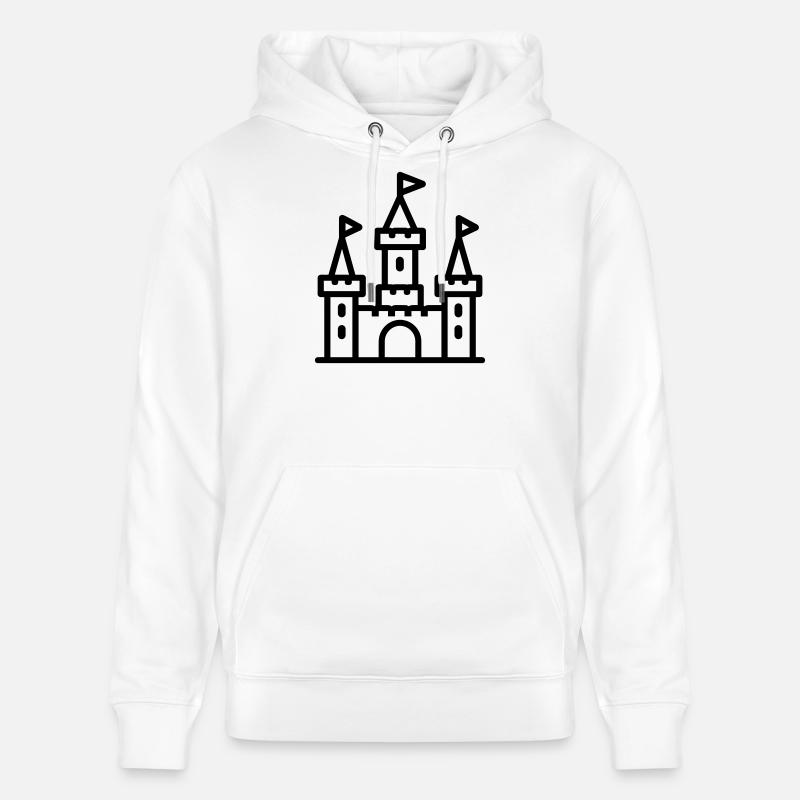 château - Sweat à capuche bio CRUISER Stanley/Stella Unisexe - blanc