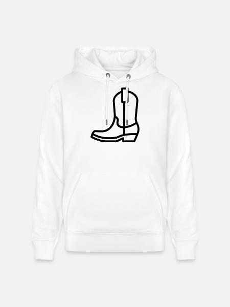 Stiefel - Stanley/Stella Unisex Bio-Hoodie CRUISER  - Weiß