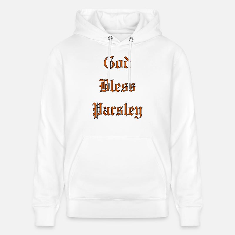 GodBlessPersil - Sweat à capuche bio CRUISER Stanley/Stella Unisexe - blanc
