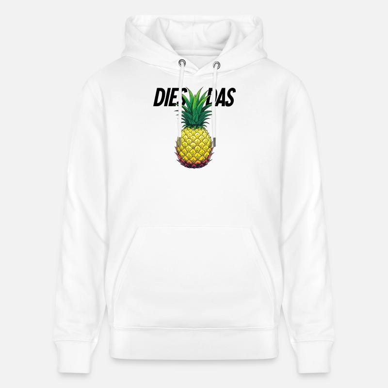 C’est l’ananas - Sweat à capuche bio CRUISER Stanley/Stella Unisexe - blanc