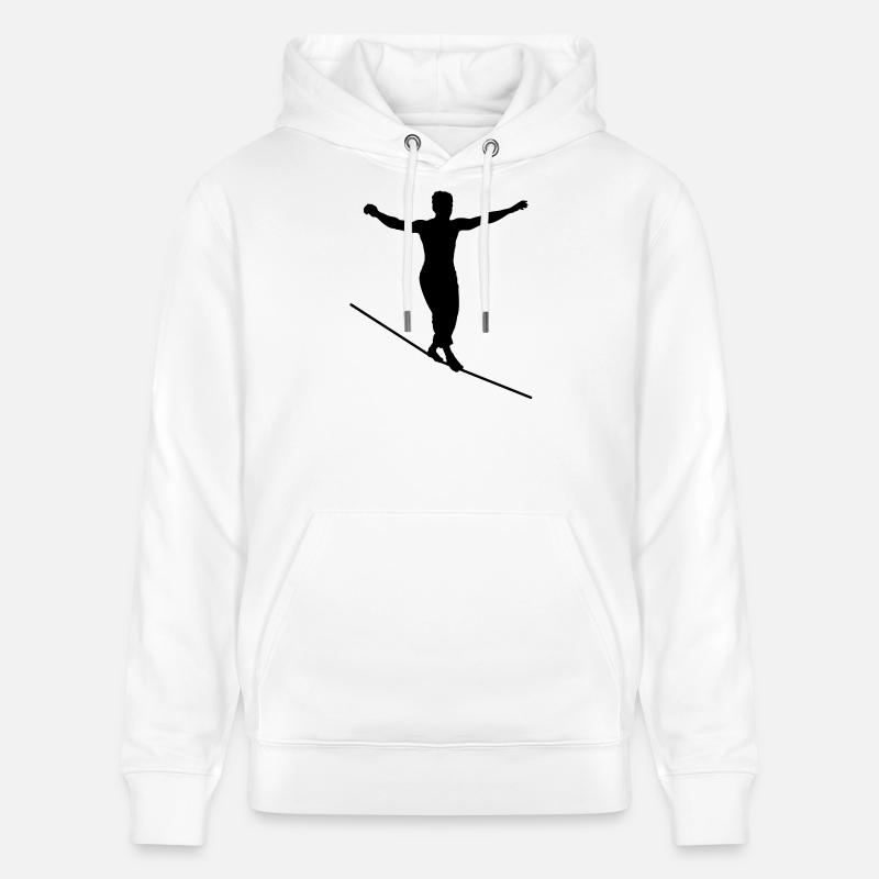 highliner - Sweat à capuche bio CRUISER Stanley/Stella Unisexe - blanc