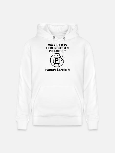 parkplätzchen witz autofahrer kekse - Stanley/Stella Unisex Bio-Hoodie CRUISER - Weiß