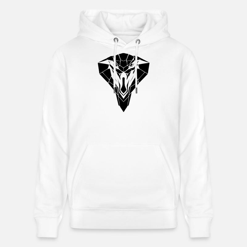 Style Cobra – Danger & Élégance - Sweat à capuche bio CRUISER Stanley/Stella Unisexe - blanc