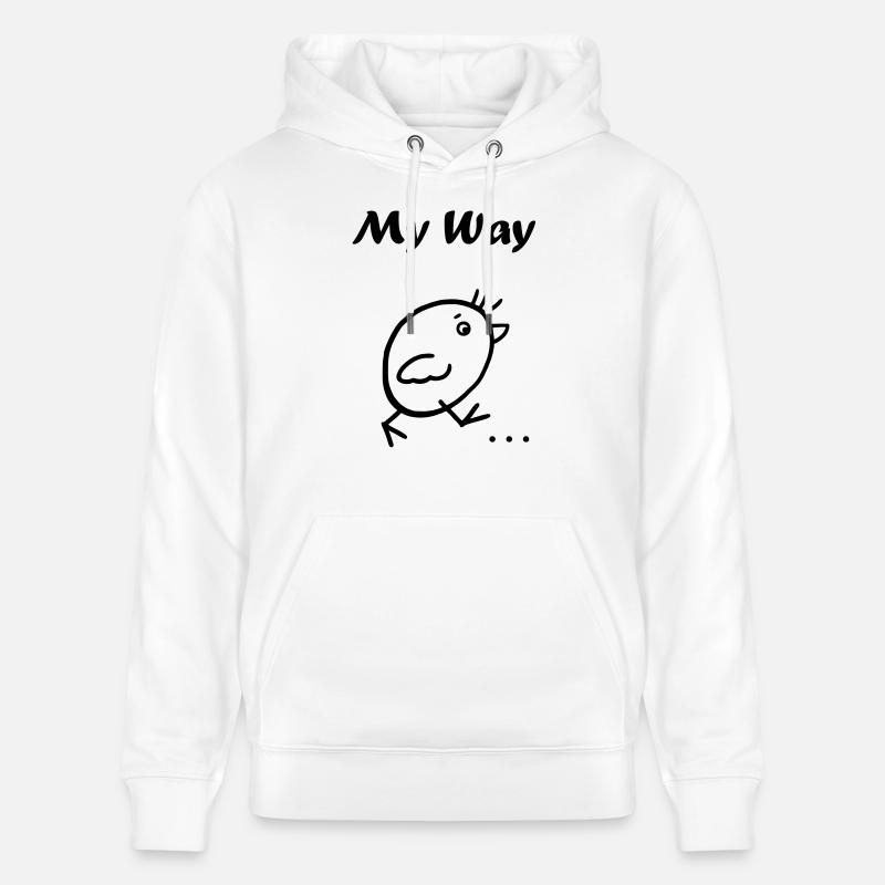 My Way - Stanley/Stella Unisex Bio-Hoodie CRUISER  - Weiß