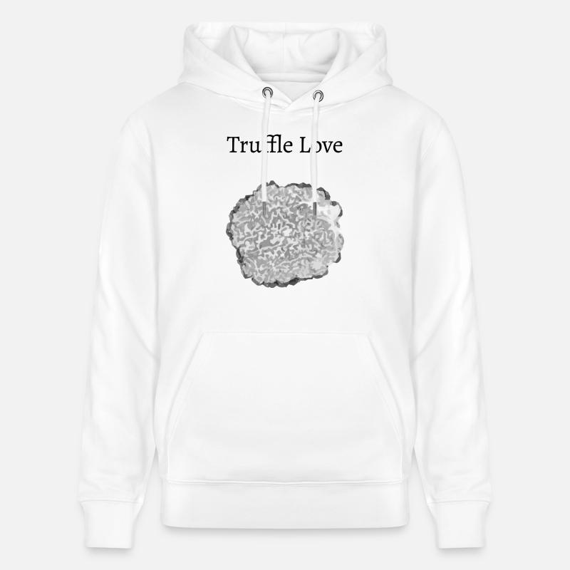 Truffe Love Trüffel Liebe - Sweat à capuche bio CRUISER Stanley/Stella Unisexe - blanc