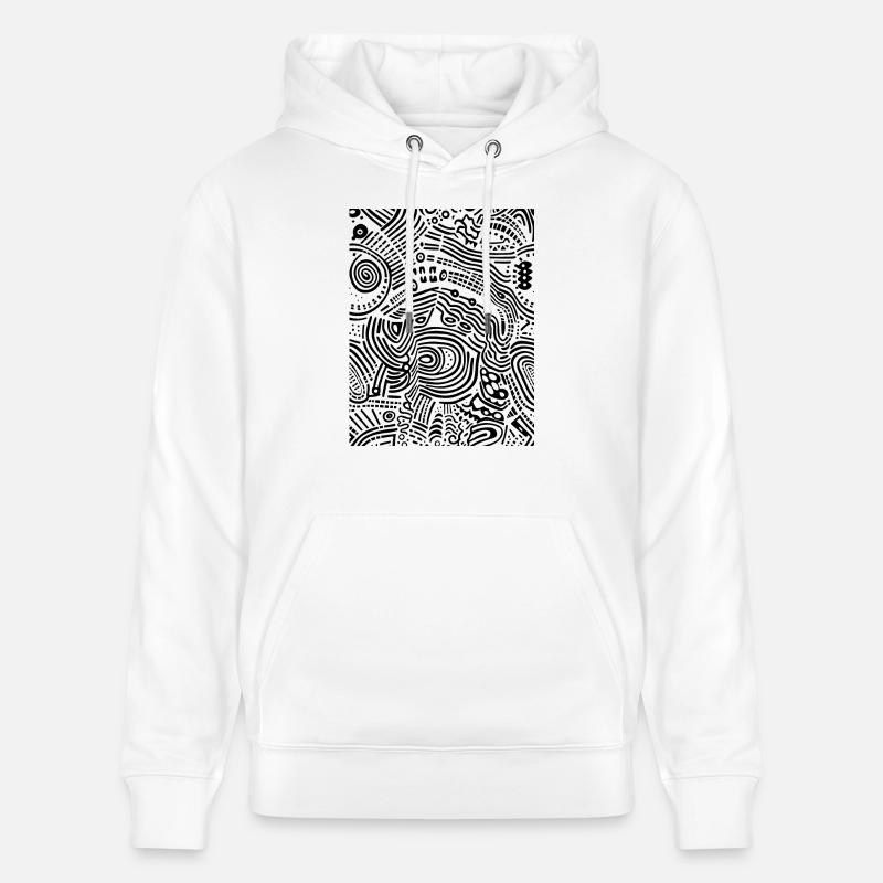 Graphique - Sweat à capuche bio CRUISER Stanley/Stella Unisexe - blanc