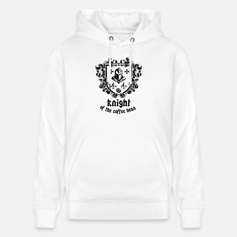 Chevalier du café - Sweat à capuche bio CRUISER Stanley/Stella Unisexe - blanc