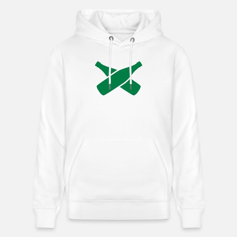 bouteille - Sweat à capuche bio CRUISER Stanley/Stella Unisexe - blanc