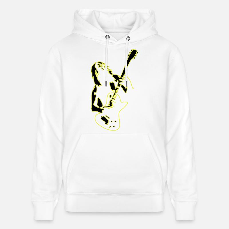 Rock' Roll, c’est la vie ✔ - Sweat à capuche bio CRUISER Stanley/Stella Unisexe - blanc