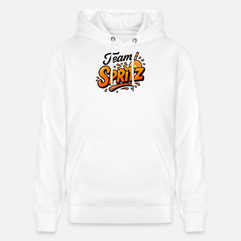 Team Spritz - Sweat à capuche bio CRUISER Stanley/Stella Unisexe - blanc