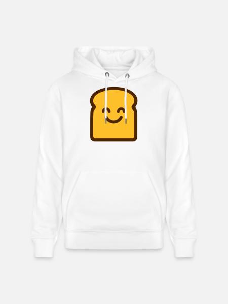 Toast mignon - Sweat à capuche bio CRUISER Stanley/Stella Unisexe - blanc
