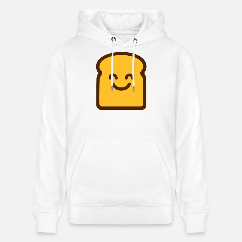 Toast mignon - Sweat à capuche bio CRUISER Stanley/Stella Unisexe - blanc