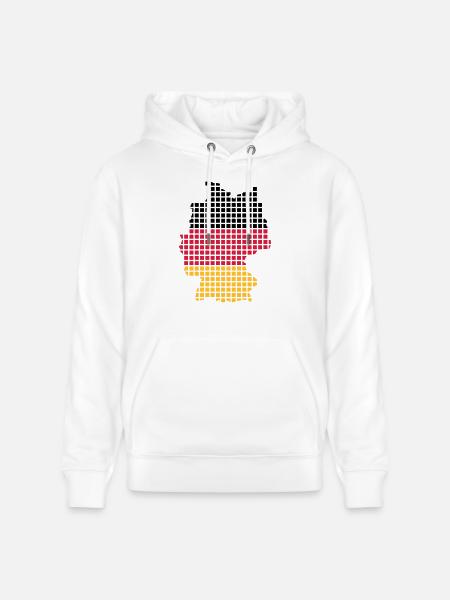 Germany - Stanley/Stella CRUISER Unisex Organic Hoodie - white