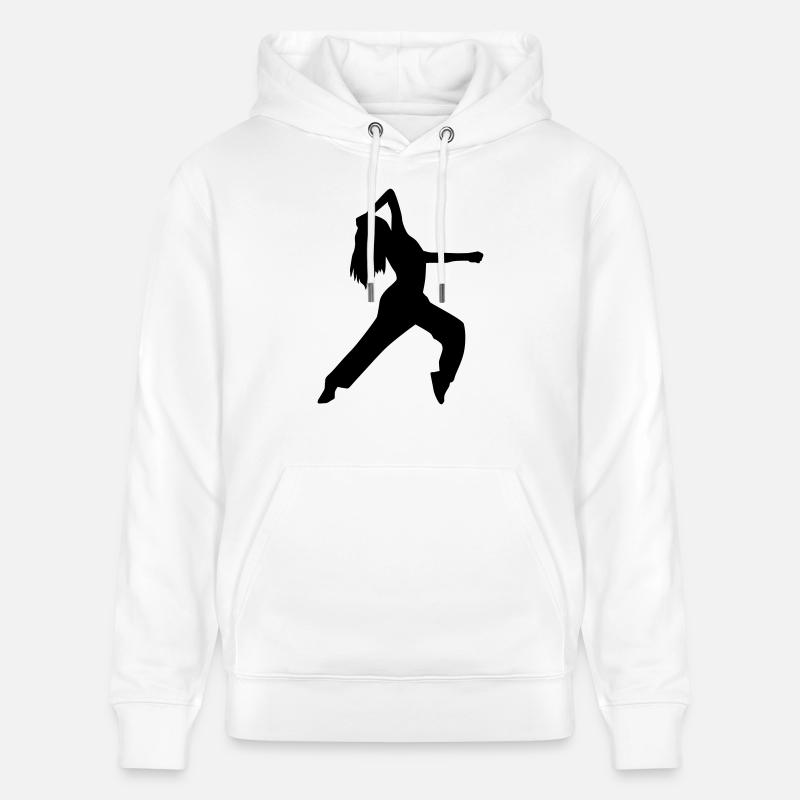 Danser - Sweat à capuche bio CRUISER Stanley/Stella Unisexe - blanc