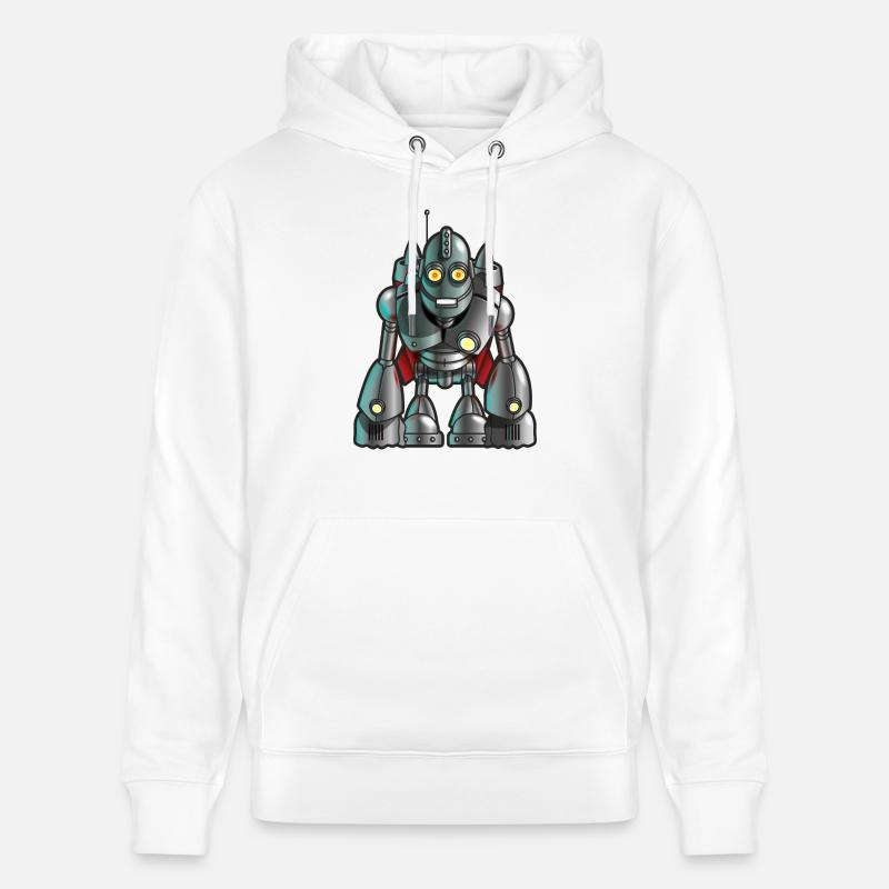 Robotix - Sweat à capuche bio CRUISER Stanley/Stella Unisexe - blanc