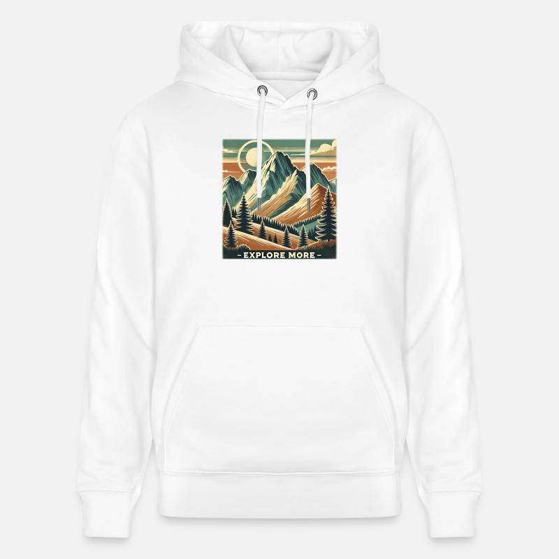 Explore more - Stanley/Stella Unisex Bio-Hoodie CRUISER  - Weiß