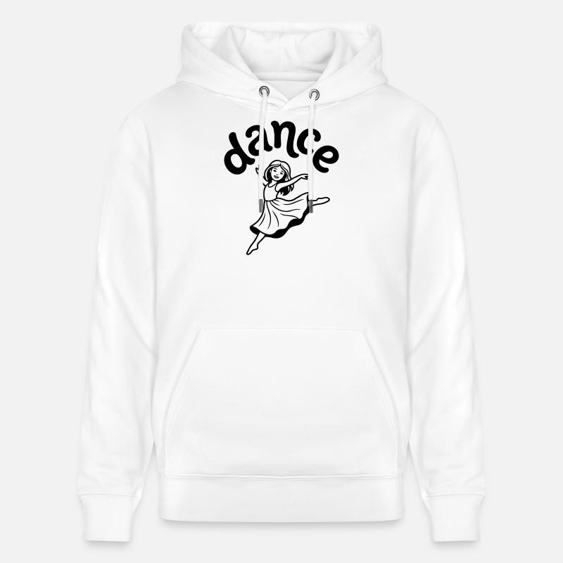 danseuse - Sweat à capuche bio CRUISER Stanley/Stella Unisexe - blanc