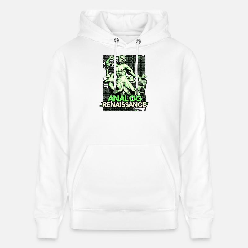 Analog Renaissance - Stanley/Stella Unisex Bio-Hoodie CRUISER - Weiß