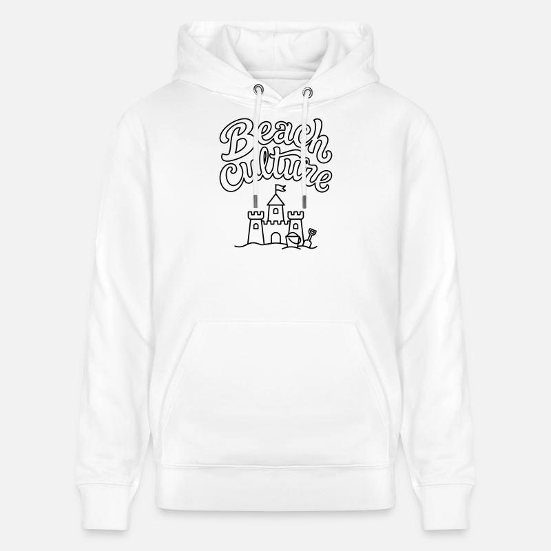 Strandkultur - Stanley/Stella Unisex Bio-Hoodie CRUISER  - Weiß